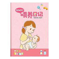 Feeding Diary Newborn Baby Child Growth and Development Record Book Daily Life Baby Milk Powder Feeding Time Complementary Food Record Book Inside Pages Daily Work and Rest Table Plan This Maternal and Infant Care Log Book