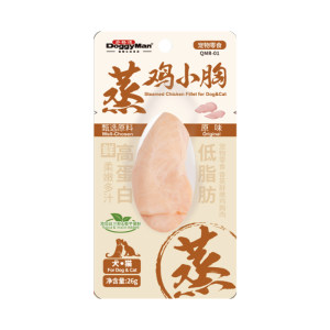 
White Pig Store DoggyMan Steamed and Tender Chicken Breast Cat Snacks Dog Snacks Interactive Rewards