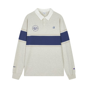 [Ding Yuxi's same cat series] Champion T-shirt men's 26 spring new long-sleeved POLO fir