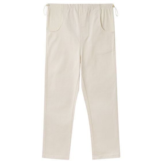 Smoking pants for pregnant women in spring and autumn styles, jeans, velvet belly-free autumn and winter clothes, small straight-leg pants and leggings
