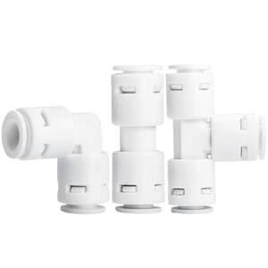 
Water purifier quick connector 2 minutes 3 minutes 4 minutes conversion pure water machine water pipe general accessories collection fast three-way ball valve