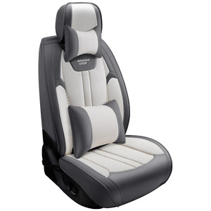 
Car seat cover for all seasons, perforated and breathable Nappa leather seat cover, fully surrounded car seat cushion, high-end seat cushion