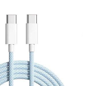 
1.5m extended 2m 3m double-ended typec data cable suitable for Apple iPhone15promax Huawei Xiaomi 16 charging cable 17p mobile phone PD fast charging ipad tablet dual C port