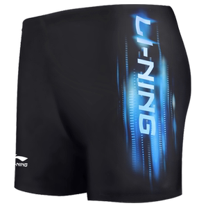 
Li Ning swim trunk men's swimwear full set of swimsuits to prevent embarrassment professional quick-drying adult flat corner five-minute large size