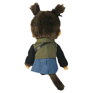 
Monchhichi cute fun doll moxie knitted head British couple Valentine's Day gift 20~25cm