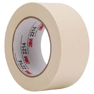 
3M2214 Masking Paper Tape Car Paint Masking Protective Tape Traceless No Residue White Masking Paper Writable Tape 50 Meters Decoration Decoration Tape