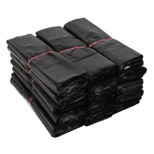 
Brand new material black large garbage bag life property hotel hotel sanitation kitchen vest flat mouth thickened dirt bag