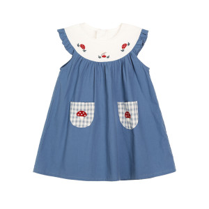 
Little O Bao children's clothing baby girl summer suit Xiao Mushroom 2026 new girls short-sleeved baby doll shorts two-piece set