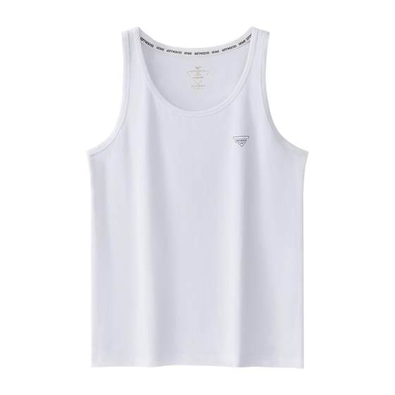 
Seven Wolves Men's Vest Pure Cotton 2025 New Skin-Horse-Wound Sweat-Absorbing Vest Base Sports and Fitness Sweat Shirt Men