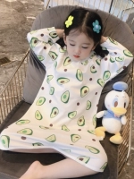 Детская двусторонная пижама, детский костюм мальчика цветочника, осенний банный халат, осенняя