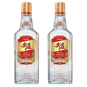 
Xindaguang 50% 500ml*2 bottles of Mianrou Jianzhuang strong-flavor liquor pure grain ration wine