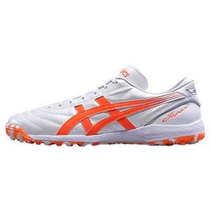 Asics soccer shoes for men and women C3 full kangaroo leather TF broken nails adult high-end cushioning wide-foot frisbee shoes