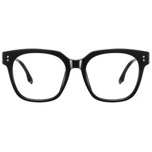 Black frame glasses frame female face faces small myopia can match the digital beauty artifact anti -blue light light mirror black eye rack