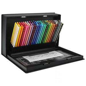 
Japan UNI Mitsubishi 880 oily colored pencil iron box hand-painted coloring brush painting art adult painting set sketch beginner 24 colors 36 colors 72 colors 100 colors professional color lead