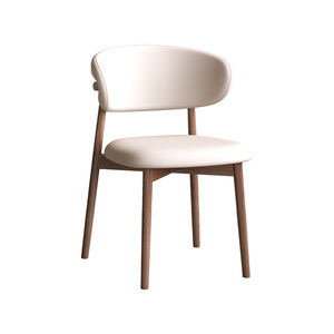 
Solid wood ash dining table embrace dining chair simple dining chair dining table chair household wasaki chair Nordic book chair