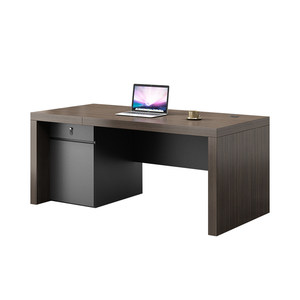 
Office furniture manager desk and chair combination desk boss table single table simple modern staff table