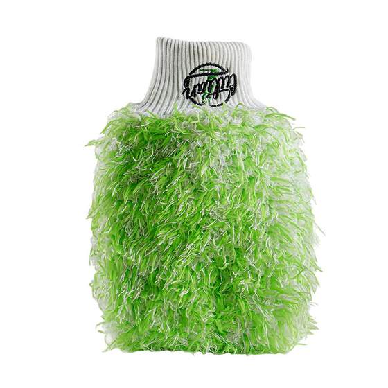 
Lutian big car washing gloves sponge block car cleaning car cleaning tool fiber velvet cloth special water absorption towel