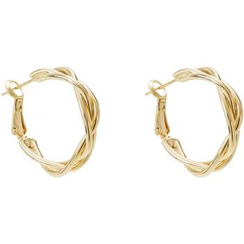 Ajidou/Ajidou weaving simple temperament earrings
