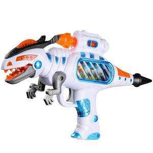 Toy gun for boys and children dinosaur electric sound and light charge baby boy pistol music 3 to 6 years old birthday gift