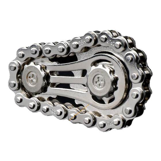 
Relieve pressure finger chain flywheel chain fingertip gyro relieve anxiety and decompression artifact gear mechanical metal model