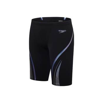 Speedo knee-length swimming trunks replica sharkskin for men