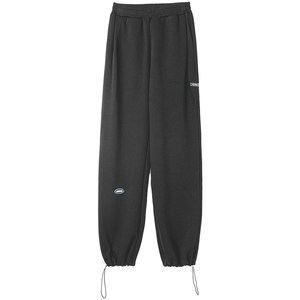 
American sports pants for women, spring, autumn and winter plus velvet, 2026 new casual straight-leg sweat pants, gray wide-leg leggings J