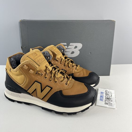 New Balance NB 574棕色男女中帮复古减震耐磨运动休闲鞋MH574XB1