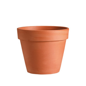 Emperor Roman pottery pot, Qingye Deroma red pottery pot, breathable white pottery international household large ceramic pot tray