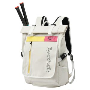 Reebok锐步羽毛球包男士网球双肩包大容量运动健身背包女学生书包