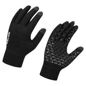 Carmime glove men's winter warm female cycling motorcycle football running sports windproof wind and cold day plus velvet
