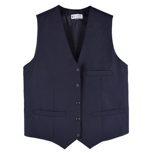 Middle -aged and elderly men's vests spring and autumn thin size large size slim dad pretend to be vest, middle -aged men's business casual horse clip