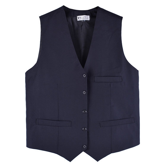 Middle -aged and elderly men's vests spring and autumn thin size large size slim dad pretend to be vest, middle -aged men's business casual horse clip