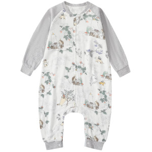
Griny baby sleeping bag spring and autumn thin baby gauze sleeping bag autumn and winter universal air-conditioned room anti-kicking quilt