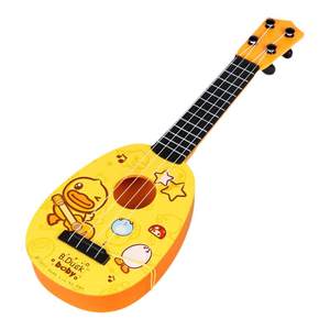 
B.Duck yellow duck music toys ukulele beginner children's small guitar toys playing simulation instrument