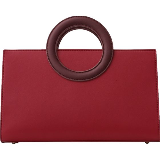 Startown Red Wedding Bag Advanced Bride Bag Women's Fashion Non -Sign Design Large -capacity Shoulder Handbag