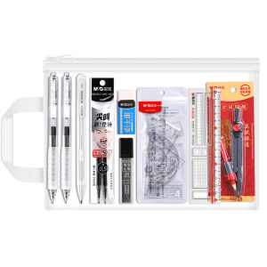 
Chenguang Golden List Title High School Entrance Examination and College Entrance Examination Special Stationery Set No Metal Can Be Taken into the Examination Room Student Answer Card 2b Pencil Exam Card Pen Zero Metal Stationery Set Prayer Gift Box