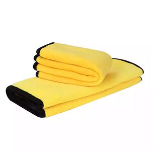 Car washing towel wipe the car cloth for thick water absorption, no wipe inner wiping glass, rubbing glass car internal interior supplies