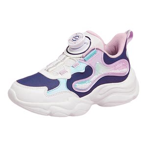 
Xtep children's shoes, young children's autumn new knob buckle sports and casual shoes, girls' cute and fashionable basketball shoes