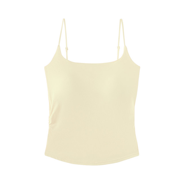 
MissLolar suspender vest with chest pad for summer wear