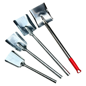 
Stainless steel garden shovel multi-purpose long handle shovel