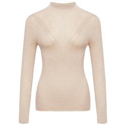 [alxa Pure Cashmere] Ep Yaying Women's Non-dyed Inner Sweater Autumn And Winter Shopping Mall Same Style 9910a