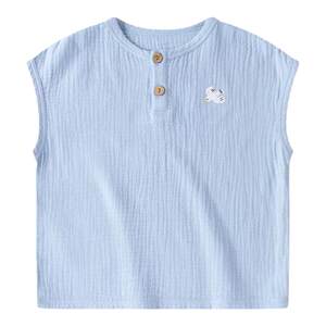 
Baby vest pure cotton summer boy vest full cotton summer baby horse clip summer children's top girls waistcoat