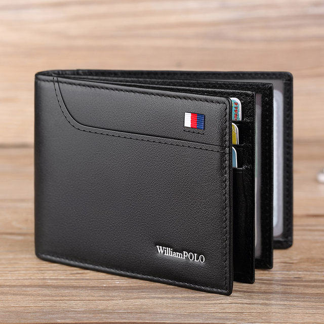 Emperor Paul Card Holder Men's Leather Driver's License Holder Multi-Slot Bank Card Holder Card Holder Multifunctional Leather Case Holder