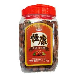 Hengkang Creamy Hand-peeled Pecans 1kg Barrel - Lin'an Specialty Small Walnuts Roasted Seeds And Nuts For Pregnant Women