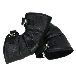 Electric motorcycle riding windproof and cold protection knee pads