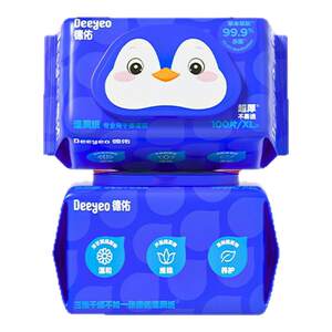 
Deyou Wet Toilet Paper Home Stocking Large Pack 100 Ladies Special Toilet Cleaning Wipes Toilet Paper Wet Wipes for Pregnant Women