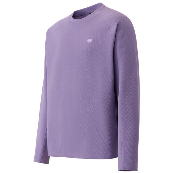 
KOLON SPORT Kolon moisture-absorbent quick-drying T-shirt sun protection UPF50+ breathable men and women same style raglan long-sleeved T-shirt