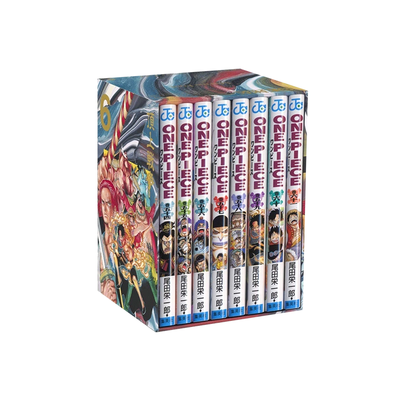 预售】 ONE PIECE 第二部EP6 BOX 海贼王漫画动漫盒装顶上战争篇54~61巻