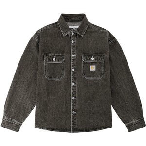 
[Same style in shopping mall] Metersbonwe denim shirt for men 26 spring new outdoor workwear retro washed lapel jacket