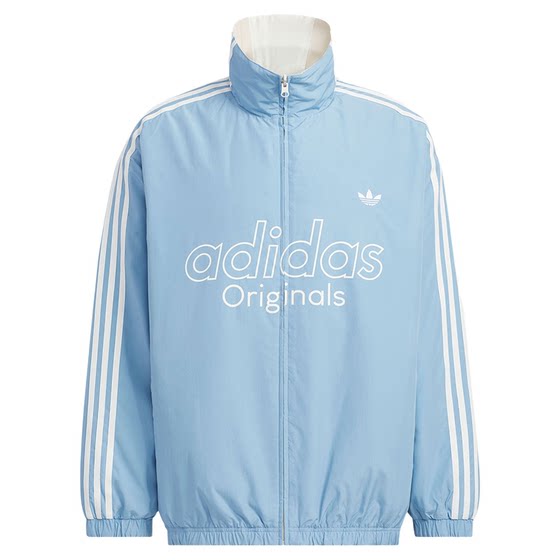 
adidas Adidas clover Pan Zhanle's same style double-sided cotton coat winter men's short loose cotton coat KS5955
